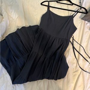 Maxi backless summer dress